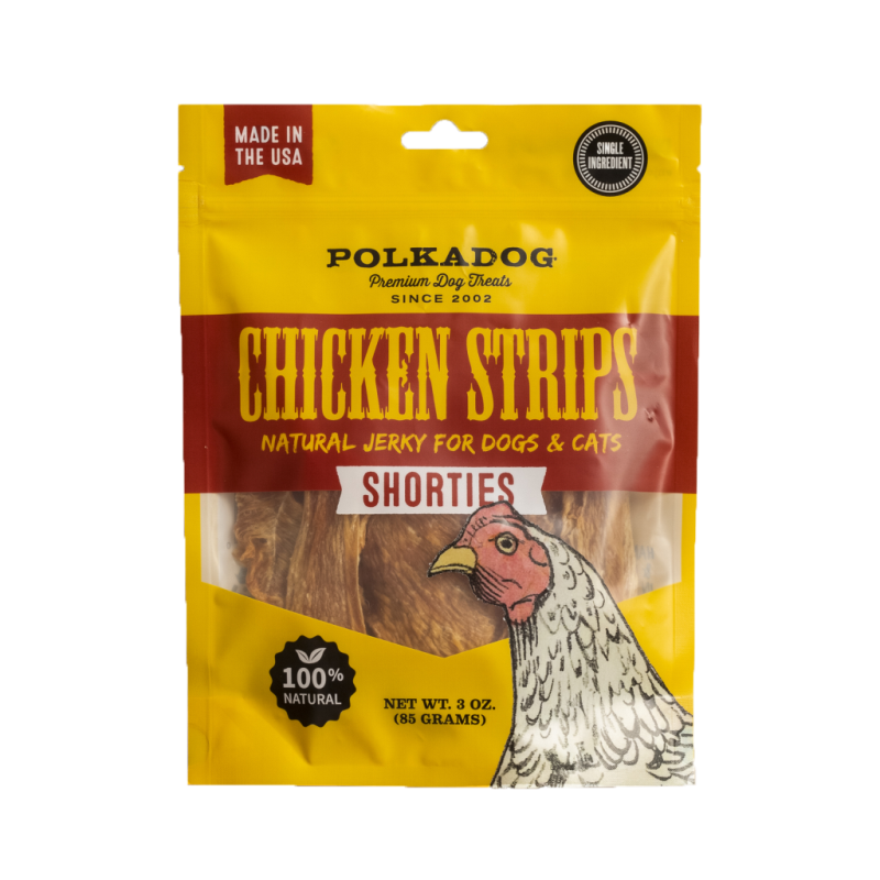 Polkadog - Chicken Strip Jerky Shorties