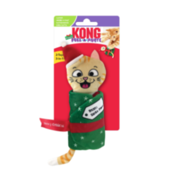 KONG - Holiday Cat Pull-A-Partz Present