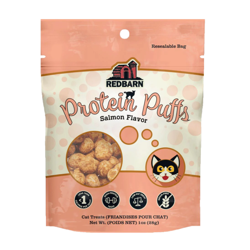 Redbarn - Cat Salmon Protein Puffs