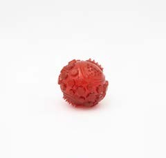ZippyPaws - Dog - Holiday ZippyTuff Squeaker Ball Red