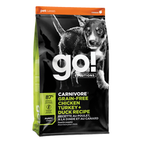 Go! Solutions - Dog - Carnivore Grain Free Puppy Chicken, Turkey & Duck Recipe