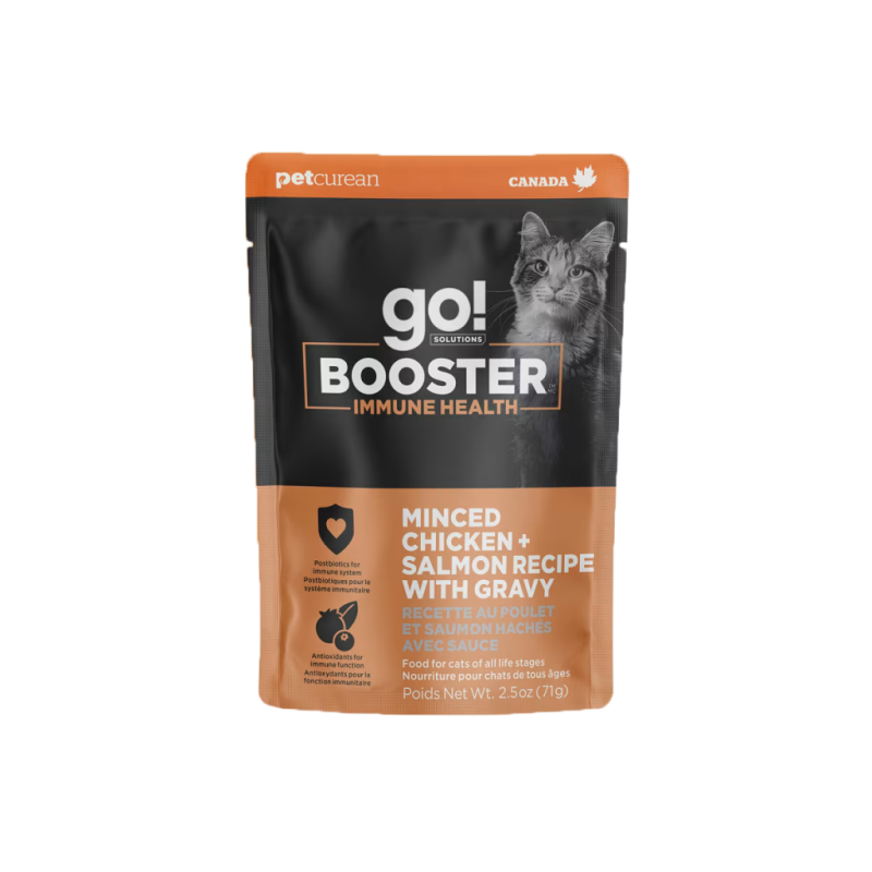 Petcurean - Go! - Cat Booster - Immune Health Chicken & Salmon