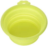 Petmate - Silicone Round Travel Bowl Green