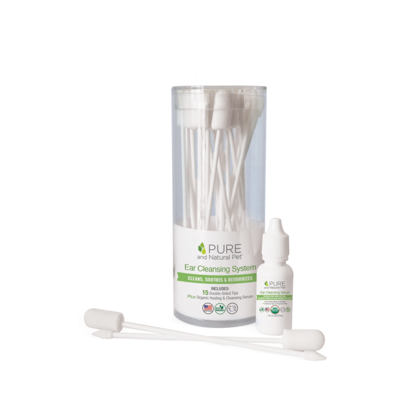 P&NP - Pet Ear Cleansing System Double-Sided Tips & Ear Cleansing Serum
