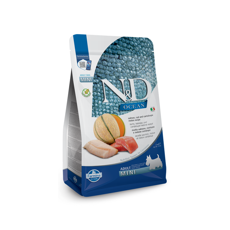 Farmina - Dog N&D Ocean Salmon & Cantaloupe Adult