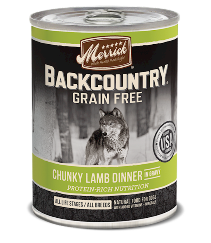 Merrick - Backcountry - Dog Chunky Lamb