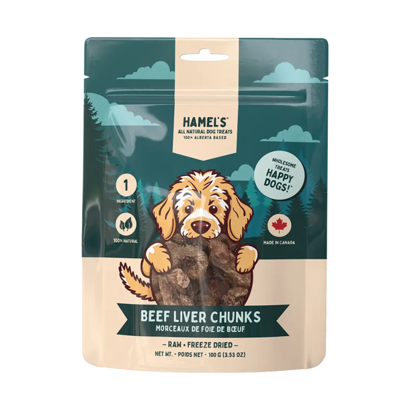 Hamel Dog Treats - Beef Liver Chunks