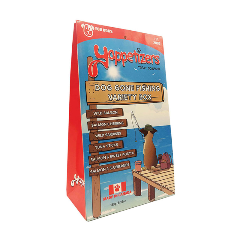 Yappetizers - Variety Box - Dog Gone Fishing