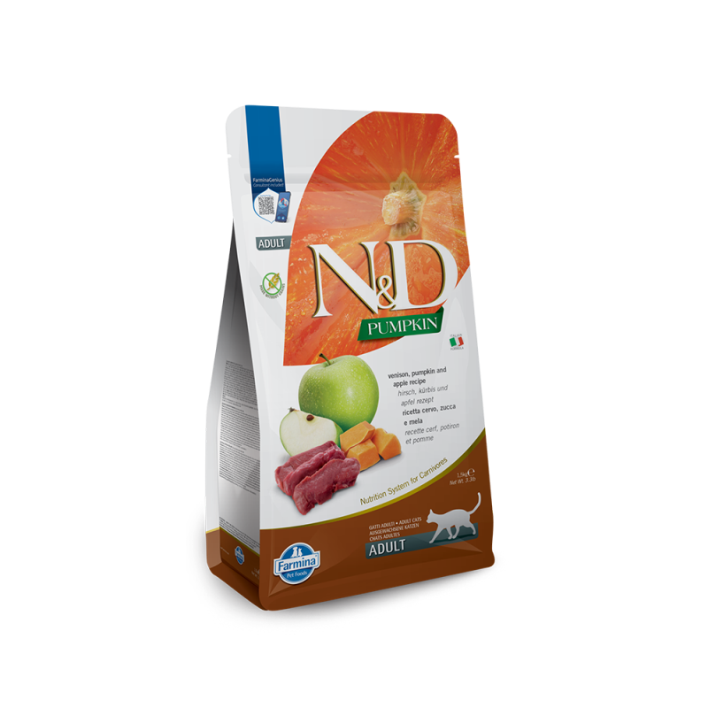Farmina - Cat N&D Pumpkin Venison & Apple Adult