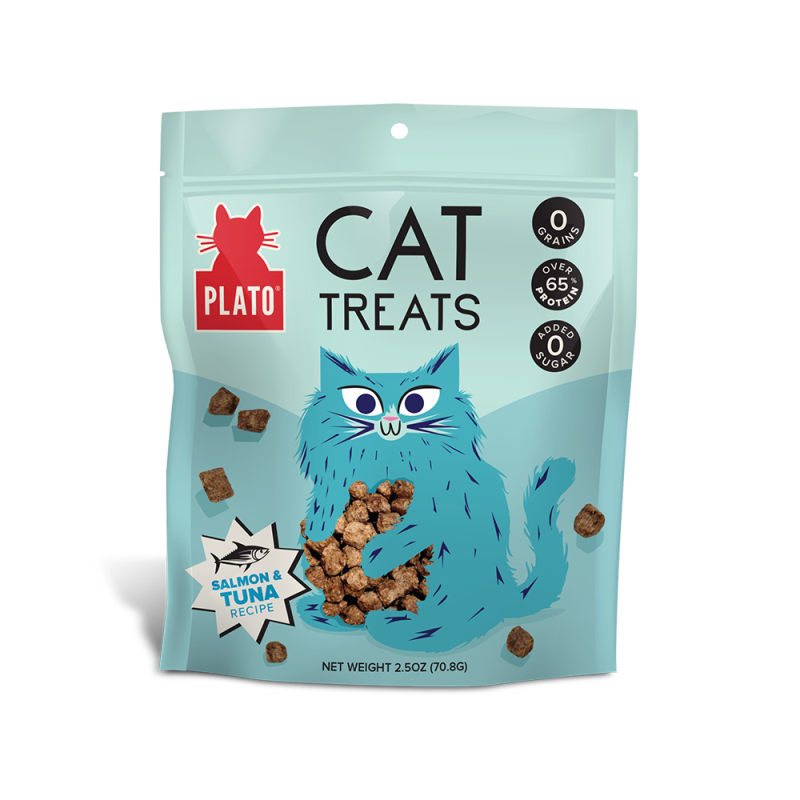 Plato - Cat - Air Dried Tuna & Salmon Treats