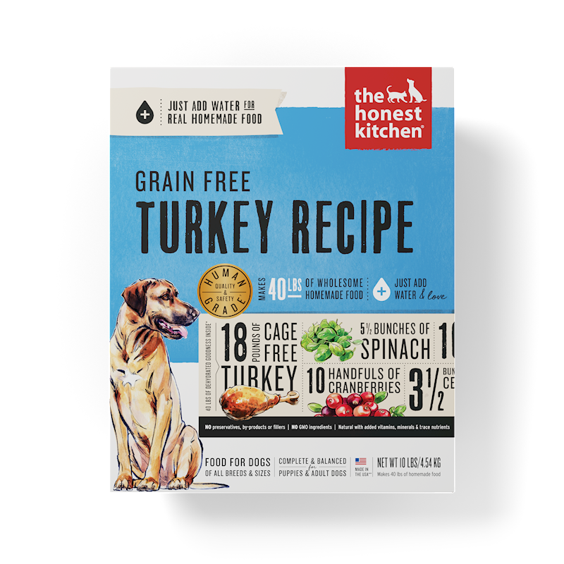 The Honest Kitchen - Dog Grain Free Turkey Box