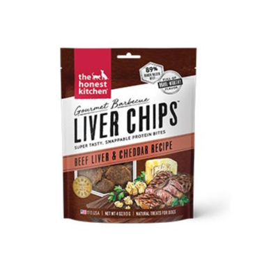 The Honest Kitchen - Barbecue Liver Chips Beef Liver & Cheddar