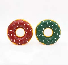 Zippy Paws - Holiday Latex Donutz