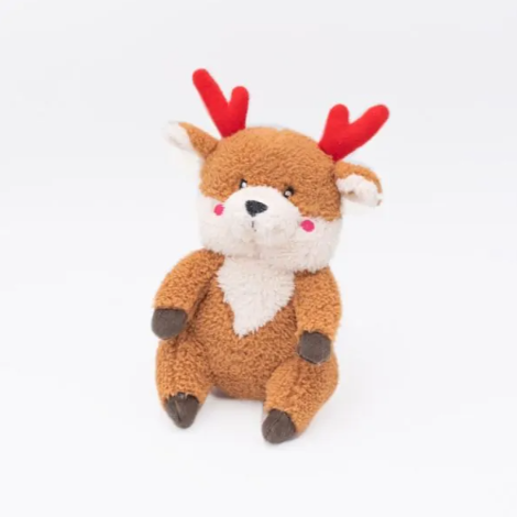 Zippy Paws - Holiday Cheeky Chumz - Reindeer