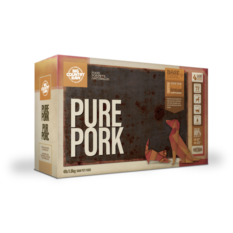 Big Country Raw - Pure - Pork