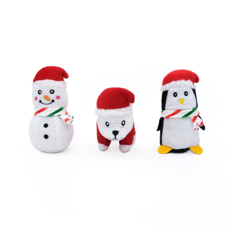 Zippy Paws - Holiday - Miniz Festive Animals