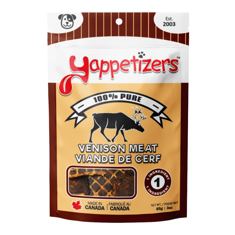 Yappetizers - Dog - Venison