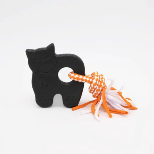 Zippy Paws - Halloween Zippytuff Teether - Black Cat