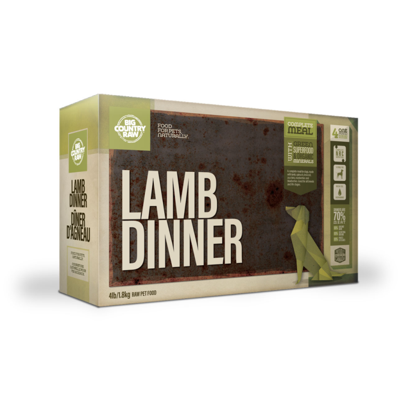 Big Country Raw - Dinners - Lamb