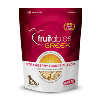 Fruitables - Dog Greek Strawberry Yogurt Crunchy Treats