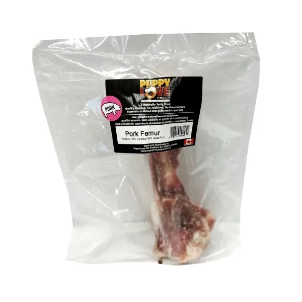 Puppy Love - Raw Pork Femur Bone