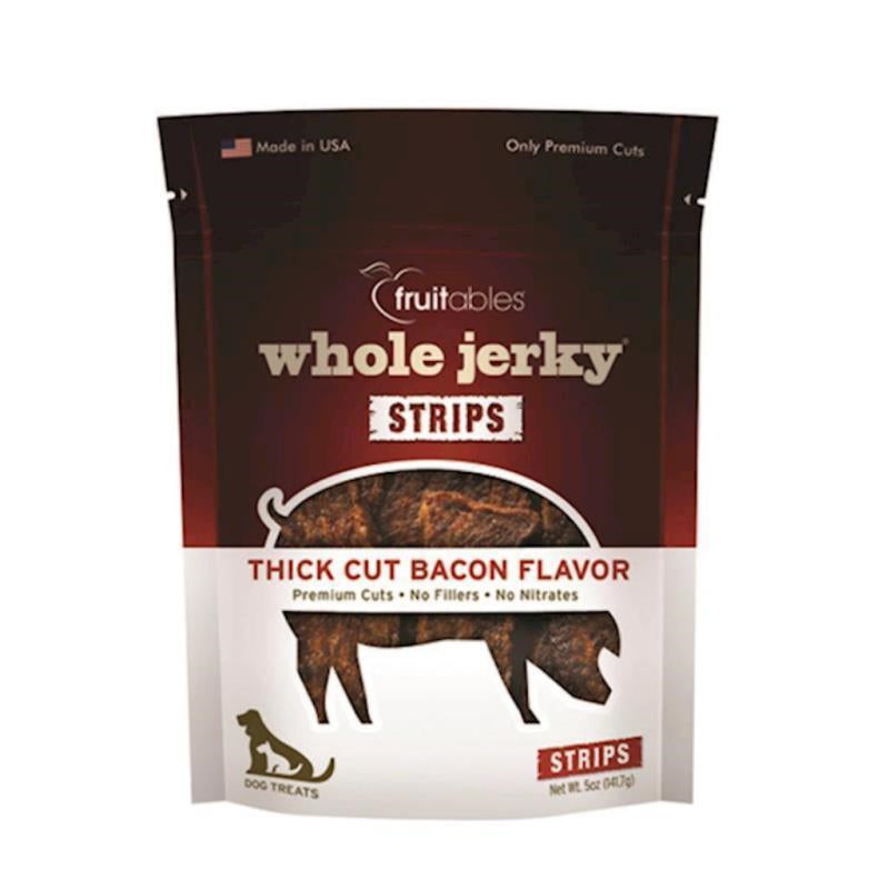 Fruitables - Dog Wild Nat Jerky Thick Cut Bacon Strips