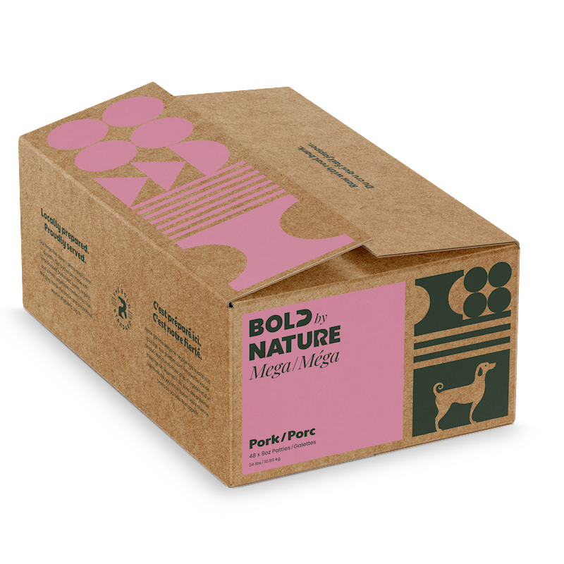 Bold by Nature - Mega - Raw Pork Patties