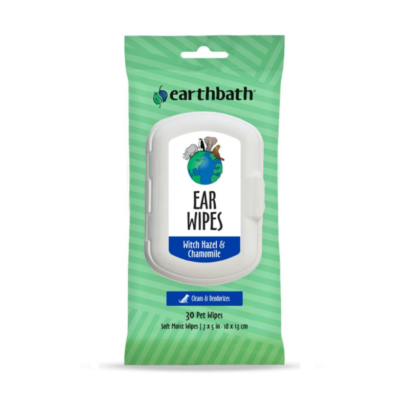 Earthbath - Cat & Dog - Ear Wipes Witch Hazel & Chamomile