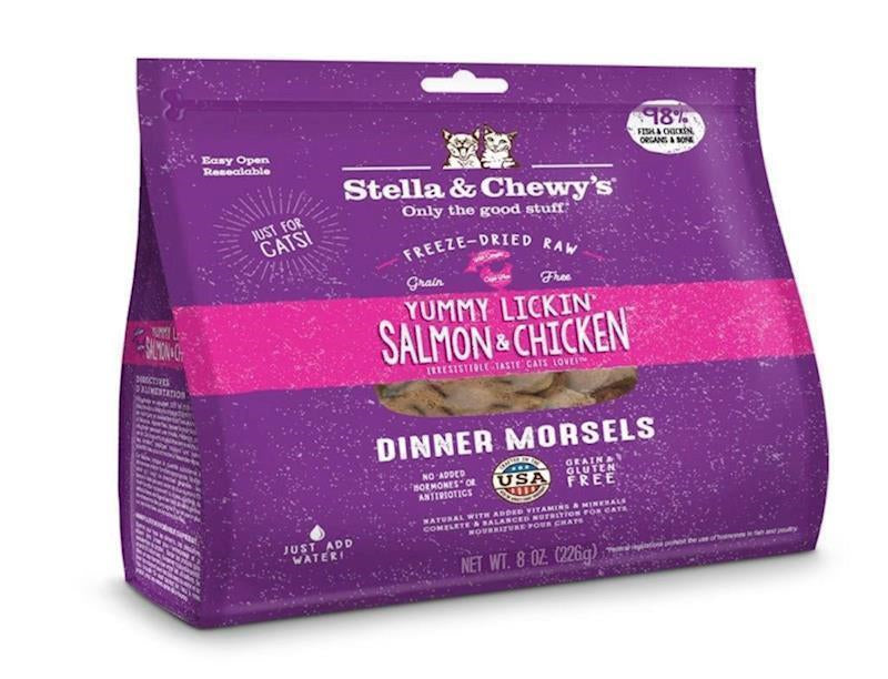 Stella & Chewys - Cat Freeze Dried Salmon & Chicken Morsels