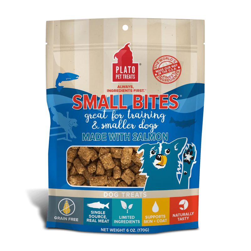 Plato - Dog - Small Bites Treats Salmon