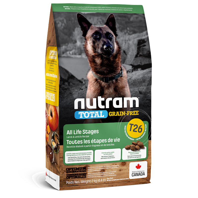 Nutram - Dog Total Grain Free Lamb & Lentils (T26)