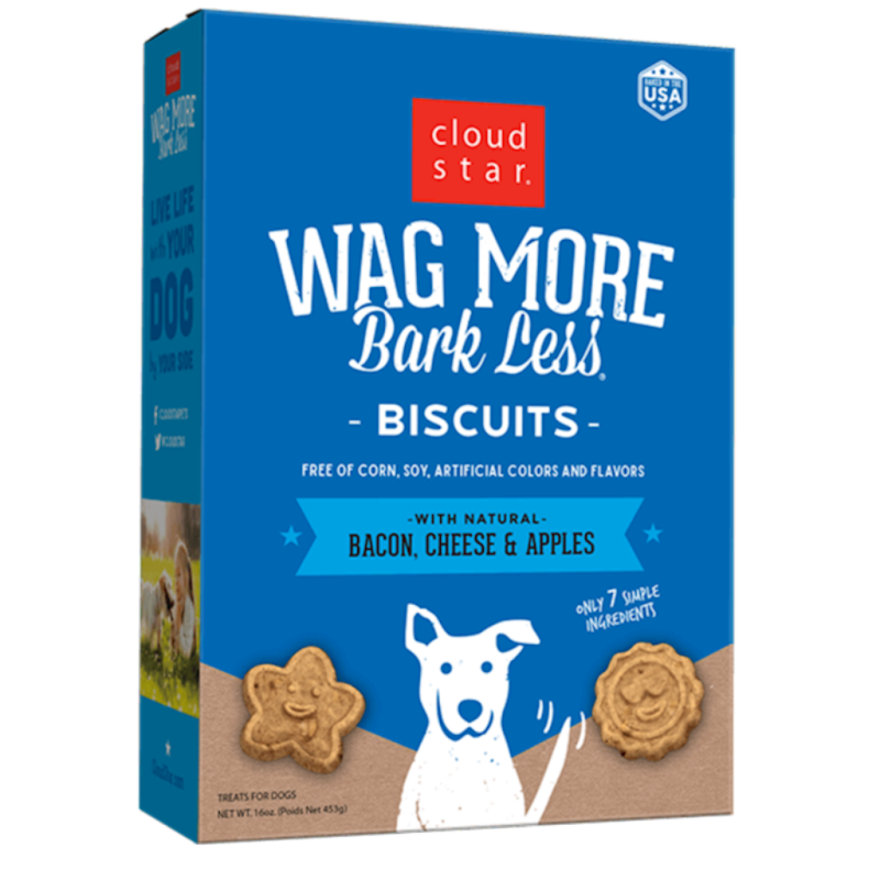Wag More Bark Less - Dog Oven Baked Bacon, Apple & Cheese