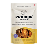 Crumps' Naturals - Dog - Sweet Potato Chews with Liver