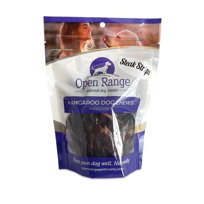 Open Range - Kangaroo Steak Strips (bag)