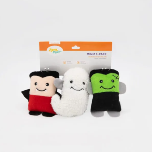 Zippy Paws - Halloween Miniz - Monsters