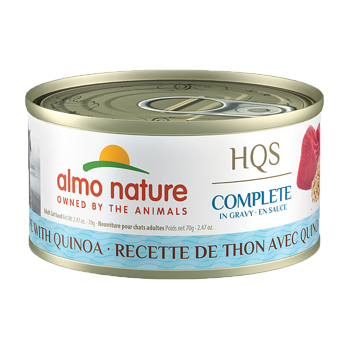 ALMO NATURE - HQS COMPLETE - TUNA w QUINOA IN GRAVY 1711