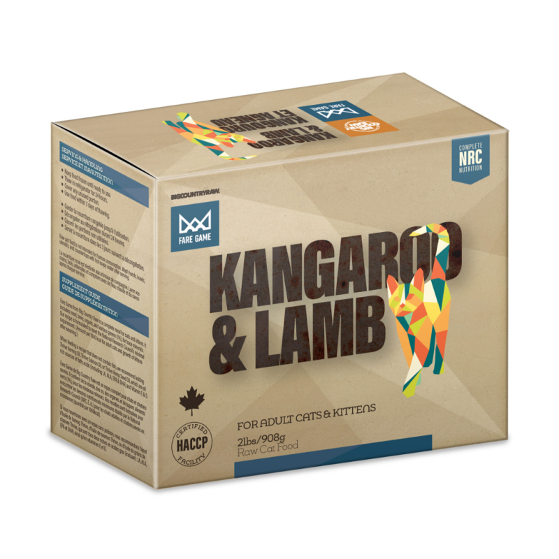 Big Country Raw - Fare Game - Kangaroo & Lamb