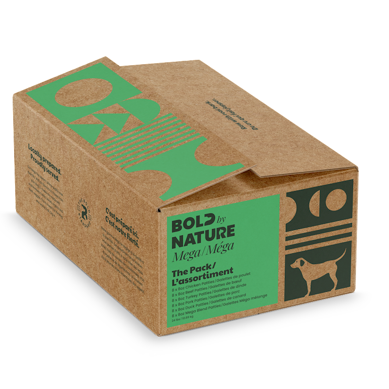 Bold by Nature - Mega - Pack - Beef, Chicken, Blend, Turkey, Pork, Duck