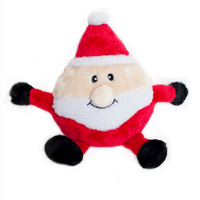 Zippy Paws - Holiday Brainey - Santa