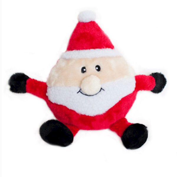 Zippy Paws - Holiday Brainey - Santa
