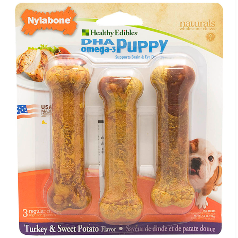 Nylabone - PUPPY TURKEY & SWEET POTATO