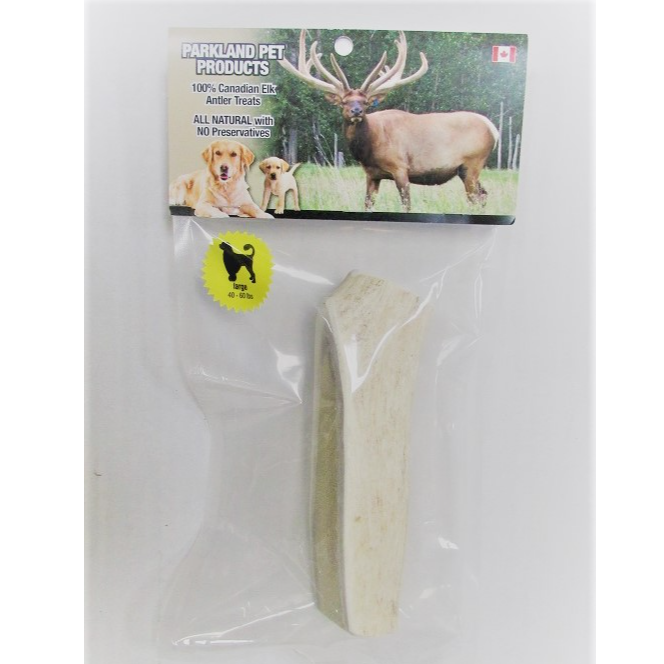 Parkland Pet Products - Dog - Sliced Hard Antler Elk