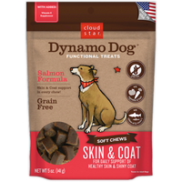 Dynamo Dog - Dog Skin & Coat Salmon