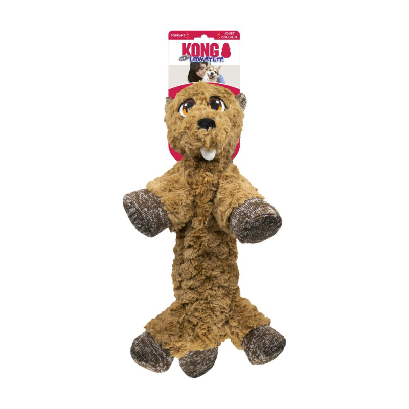 KONG - Dog Low Stuff Flopzie Beaver