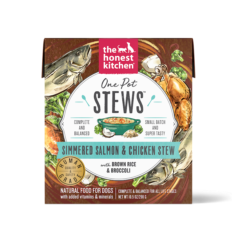 The Honest Kitchen - One Pot Stew Simmered Salmon & Chicken