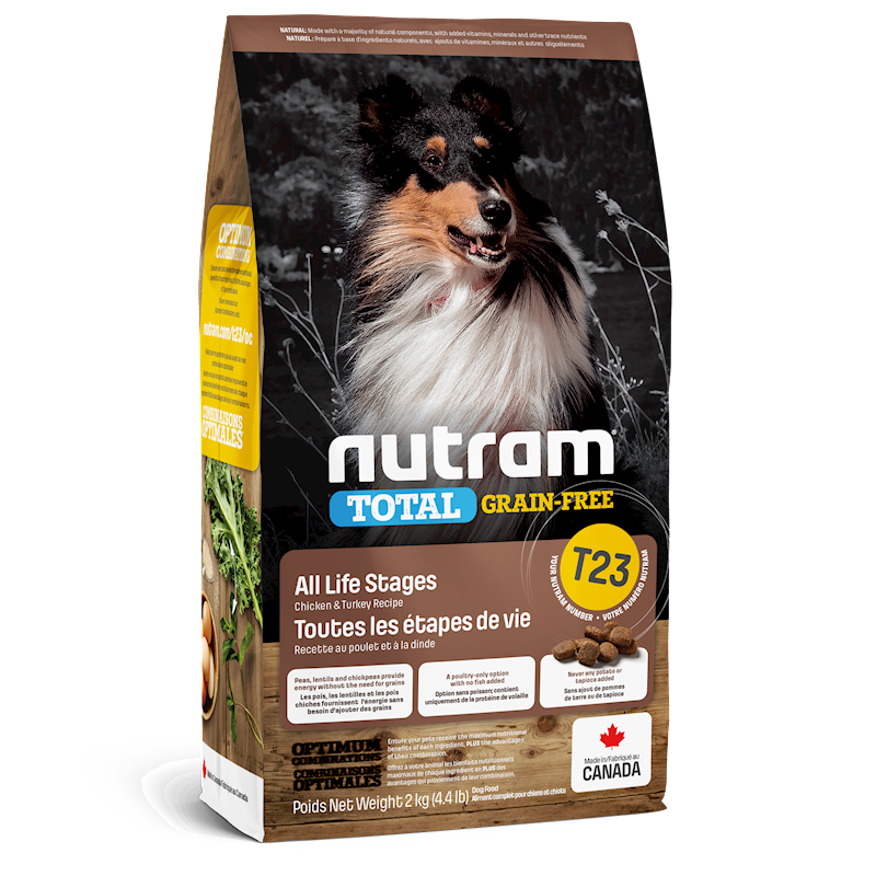 Nutram - Dog Total Grain Free Chicken & Turkey (T23)