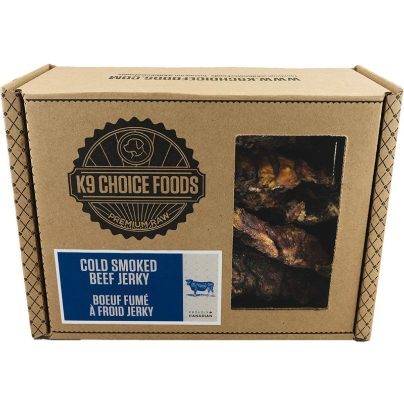 K9 Choice Foods - Cold Smoked Beef Jerky Treats