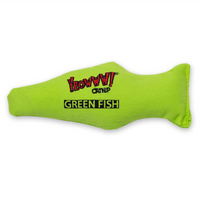 Ducky World - Yeowww Catnip Green Fish