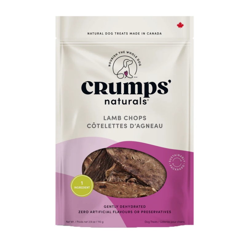 Crumps' Naturals - Dog - Single Ingredient Chops - Lamb