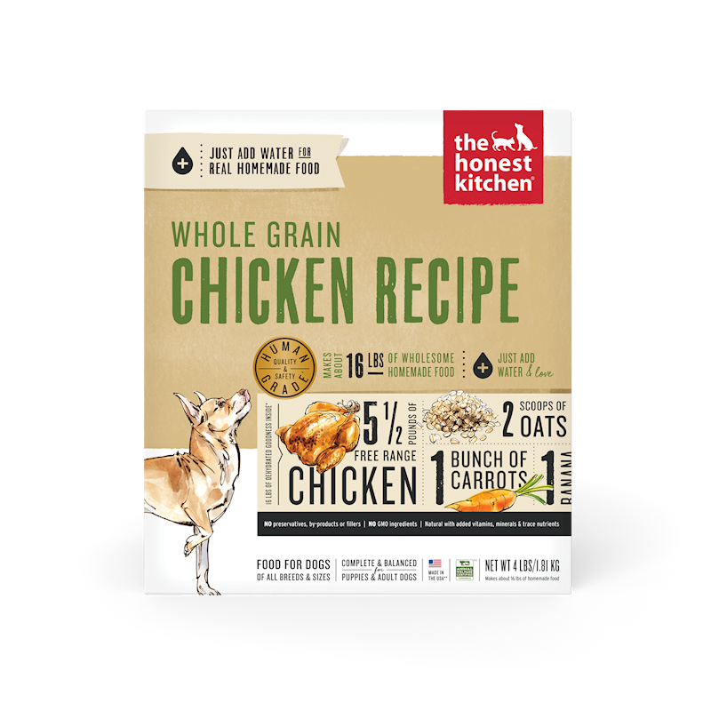 The Honest Kitchen - Dog - Dehydrated Whole Grain Chicken